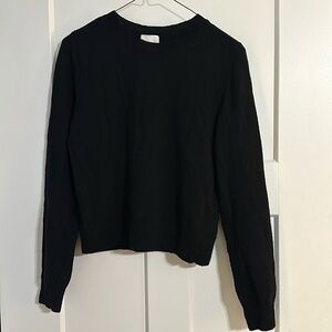 Black Wool Sweater